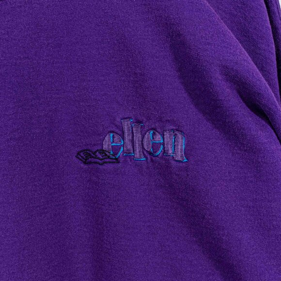 Ellen Degeneres TV Show Book Sweatshirt XL VTG 90s - Picture 4 of 6